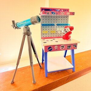 American Girl Luciana Astronaut Workstation & Telescope